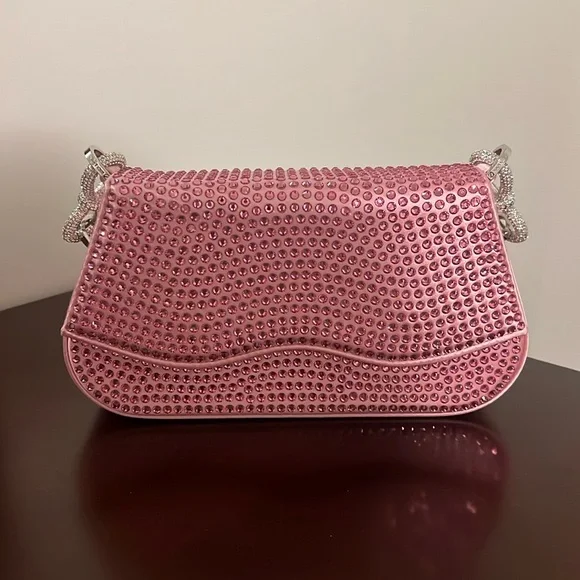 Pink sparkly deals bag